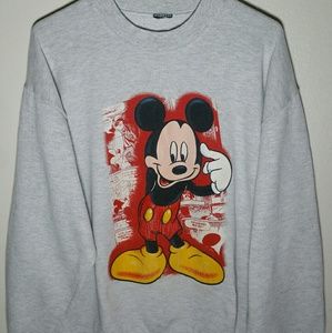 ( SOLD ) Vintage Mickey Mouse comic Sweater